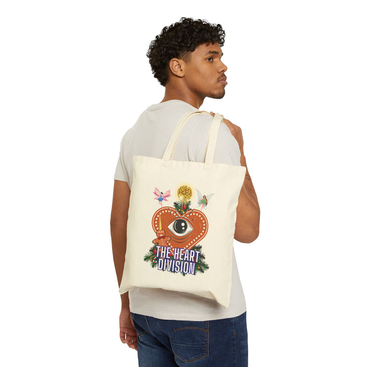 "My Gingerbread Cookie Brings All the Fairies to the Yard" Cotton Canvas Tote Bag