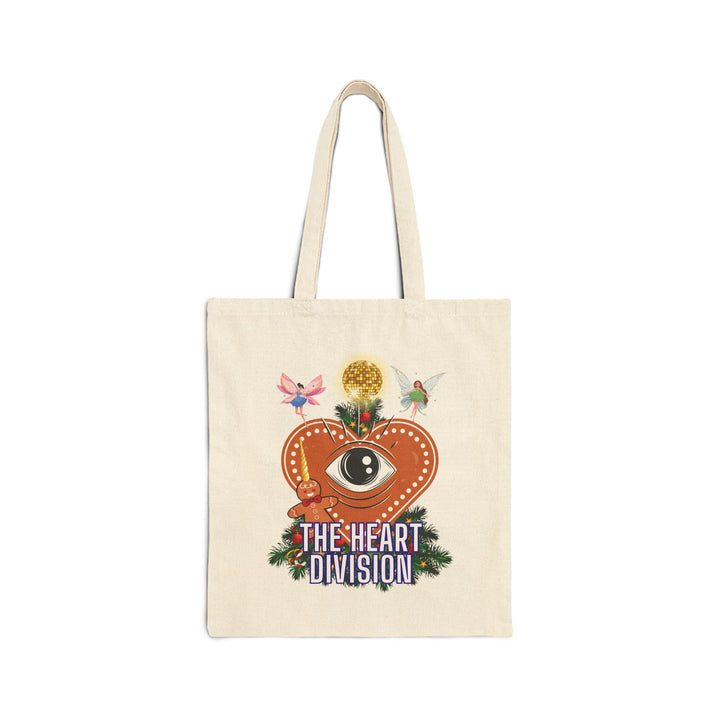 "My Gingerbread Cookie Brings All the Fairies to the Yard" Cotton Canvas Tote Bag