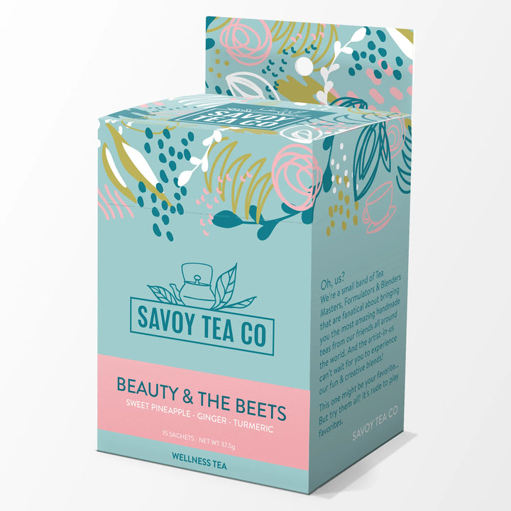 Beauty & the Beets sachet packaging