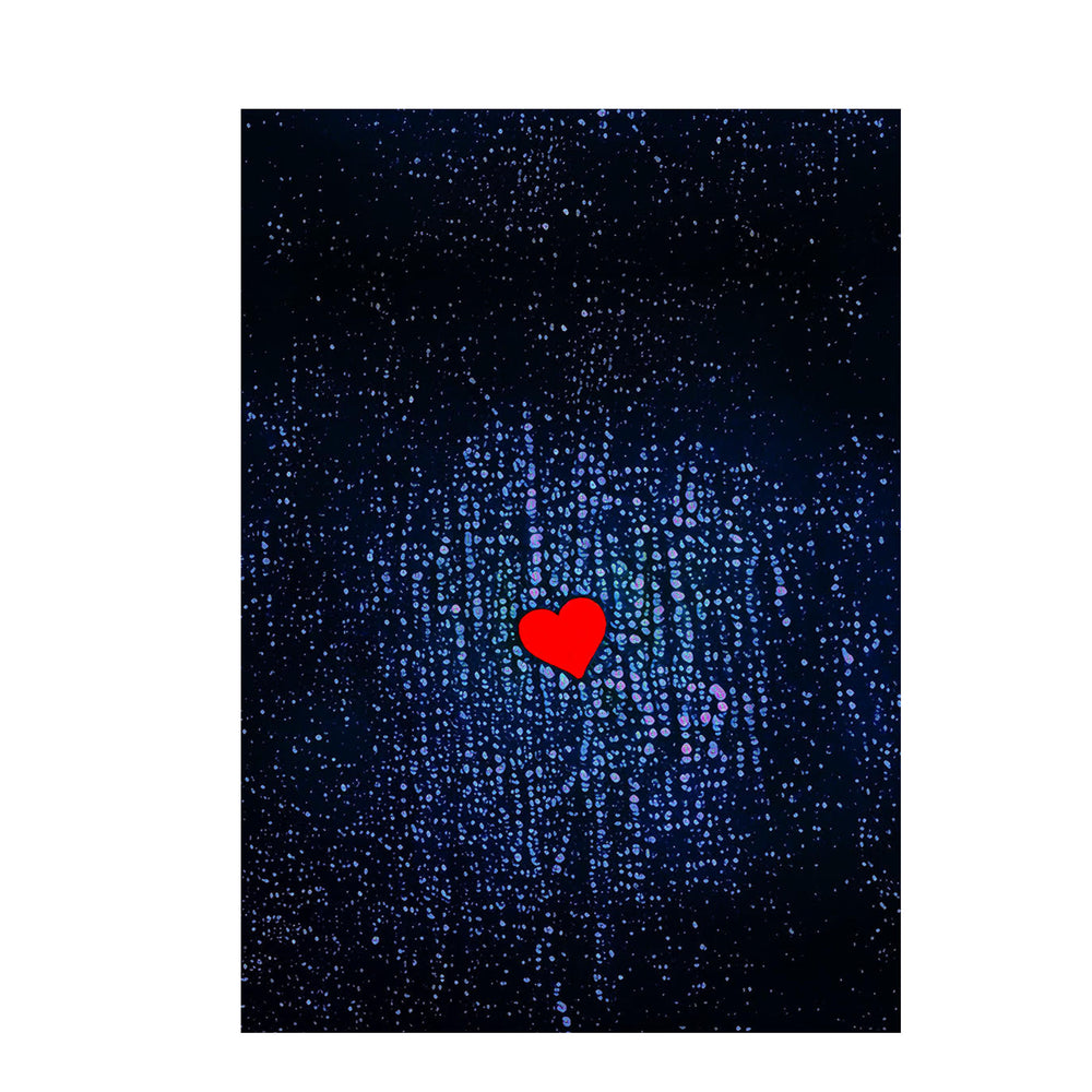 The "Follow Your Heart" Series Greeting Cards - Neptunes Tears design