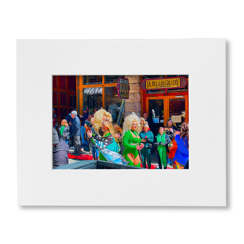 The "I Love Eureka" Photography Print Series - Queens On Parade, Matted