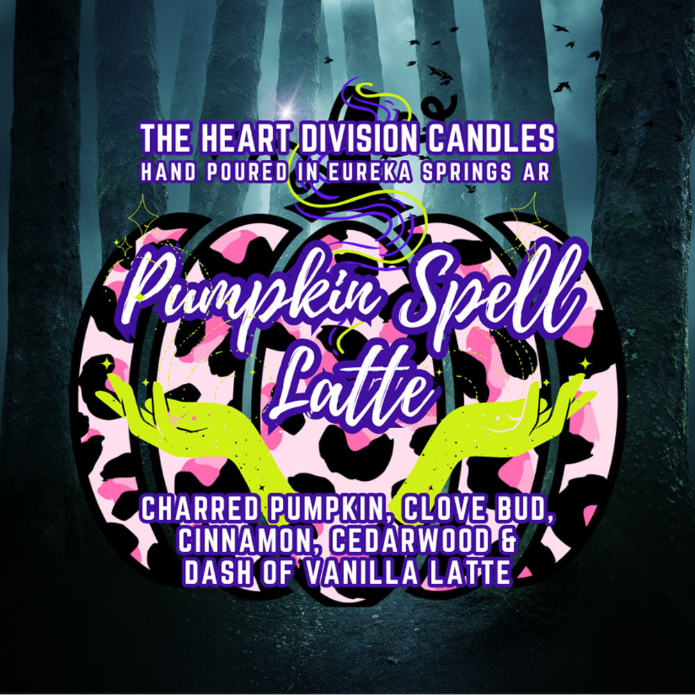 The Heart Division Candle Company - "Pumpkin Spell Latte" Candle, by The Heart Division