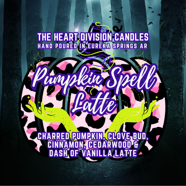 The Heart Division Candle Company - "Pumpkin Spell Latte" Candle, by The Heart Division