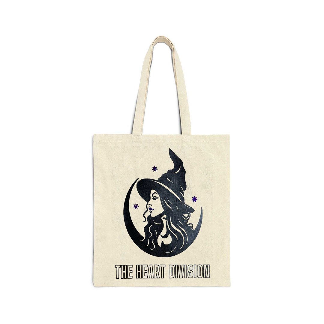 The Heart Division "This Witch"  Cotton Canvas Tote Bag