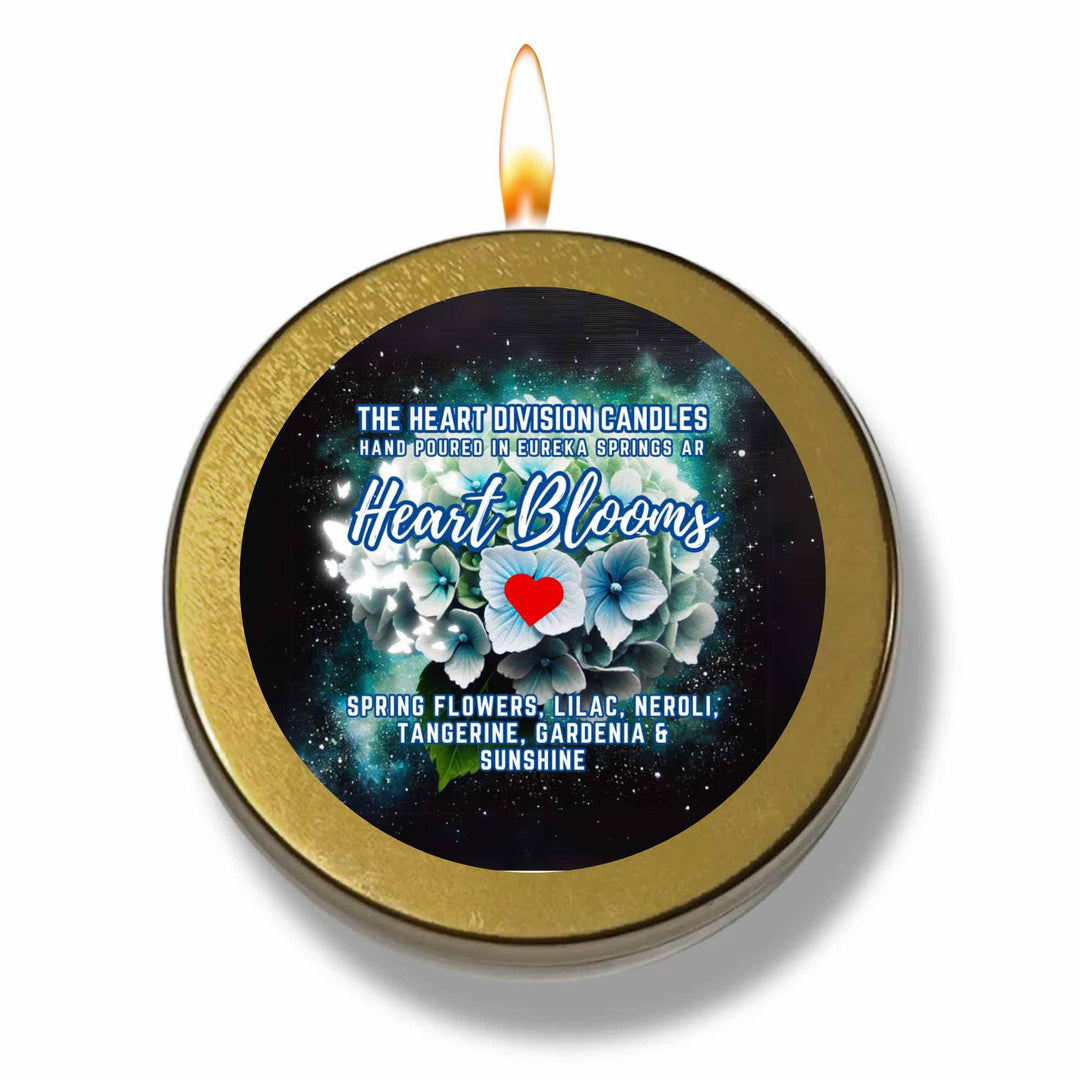 The Heart Division Candle Company - "Heart Blooms" Candle, by The Heart Division