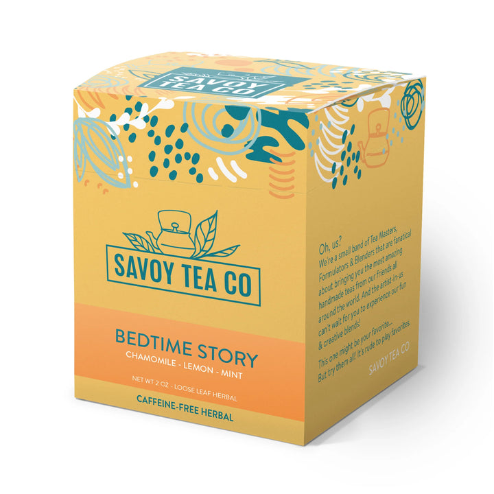 Bedtime Story Tea Loose Leaf Tea packaging